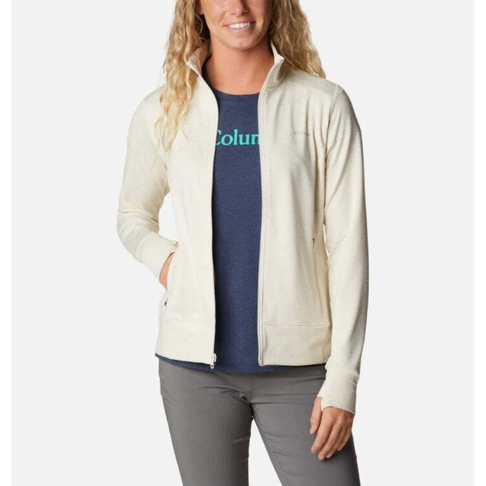 Columbia Weekend Adventure‎ Full Zip Light Yellow Jacket Women's Size Med